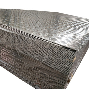 Aluminijumska ploča / lim dijamantskog gaznog sloja s utisnutim čekardom 