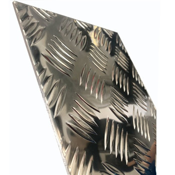 Reljefna dijamantska ploča gazenog sloja od aluminija 1050 1060 1100 5083 